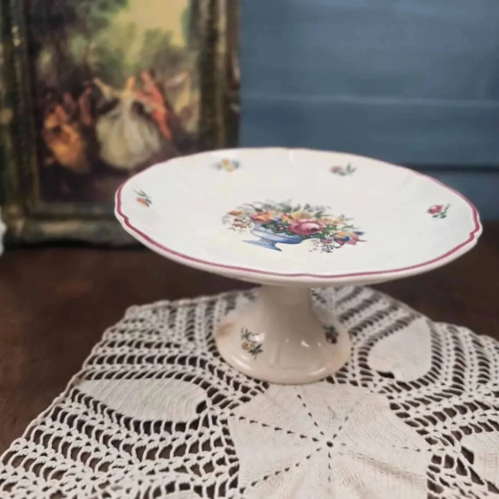 Compotier ancien Villeroy & Boch Mettlach Floralia 1577 – Saar Basin