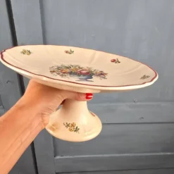 Compotier ancien Villeroy & Boch Mettlach Floralia 1577 – Saar Basin