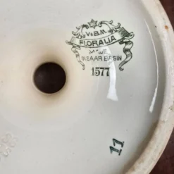 Compotier ancien Villeroy & Boch Mettlach Floralia 1577 – Saar Basin