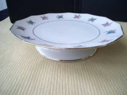 Compotier , coupe sur Pied en porcelaine de Limoges