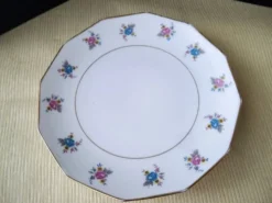 Compotier , coupe sur Pied en porcelaine de Limoges