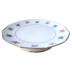 Compotier , coupe sur Pied en porcelaine de Limoges