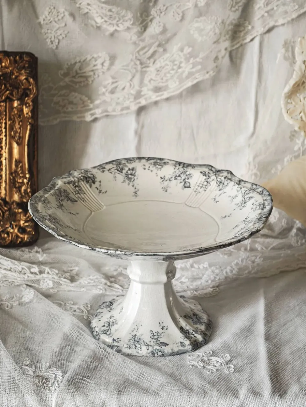 Compotier en semi-porcelaine Ridgways