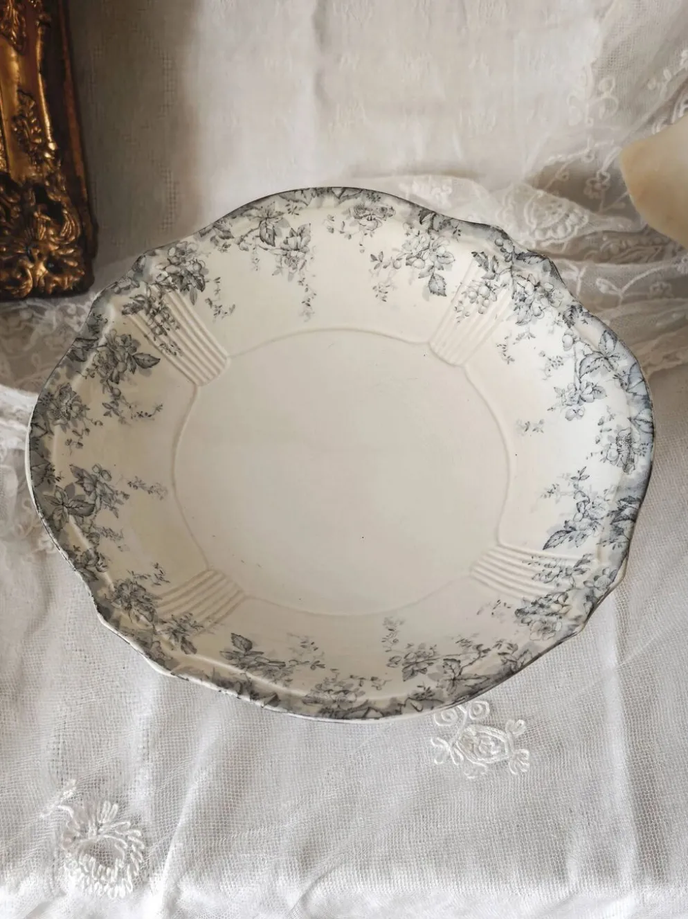 Compotier en semi-porcelaine Ridgways