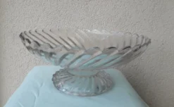 Compotier en verre Portieux