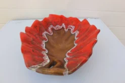 compotier 1970 feuille orange