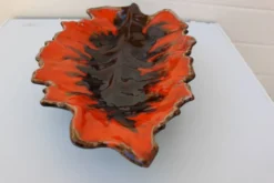 compotier flammé orange
