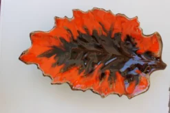 compotier flammé orange