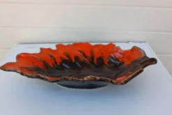 compotier flammé orange