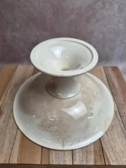 Compotier sur pied ancien Gien Terre de Fer modèle Juillet