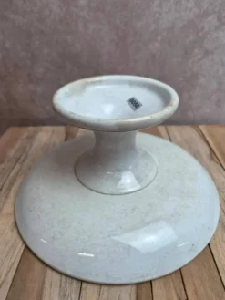 Compotier terre de fer Saint-amand modèle 6014 – décor oriental bleu et doré