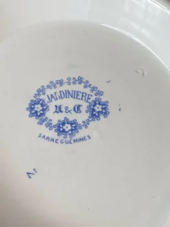 Compotier, terre de fer, Sarreguemines