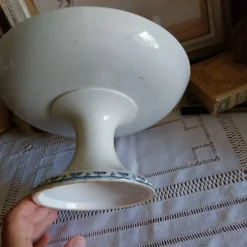 Compotier terre de fer Sarreguemines modèle Carmen