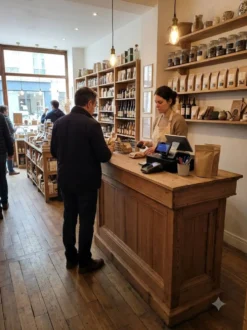 Comptoir ancien