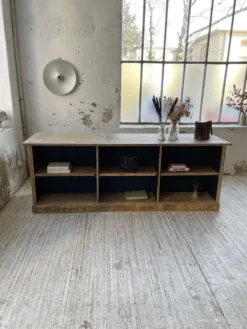 Comptoir bi-face à cases chêne XL