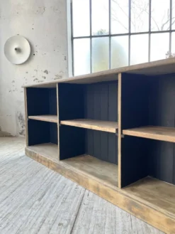 Comptoir bi-face à cases chêne XL