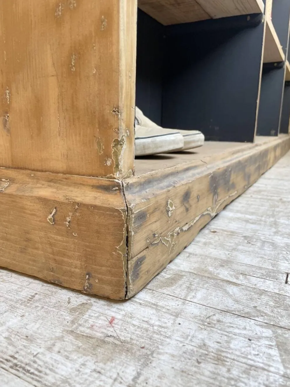 Comptoir bi-face à cases chêne XL