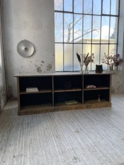 Comptoir bi-face à cases chêne XL