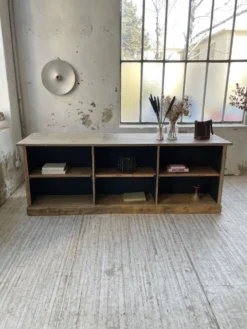 Comptoir bi-face à cases chêne XL