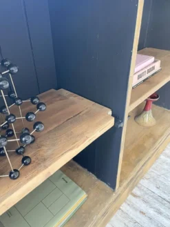 Comptoir bi-face à cases chêne XL