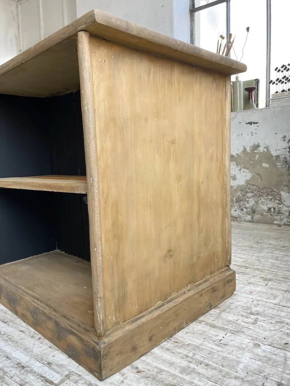 Comptoir bi-face à cases chêne XL