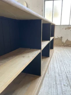 Comptoir bi-face à cases chêne XL