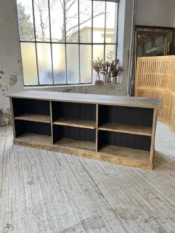 Comptoir bi-face à cases chêne XL