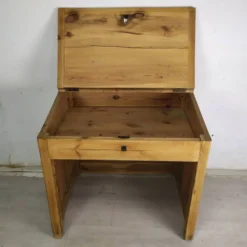 Comptoir bureau sapin décapé