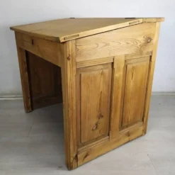 Comptoir bureau sapin décapé