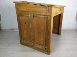 Comptoir bureau sapin décapé