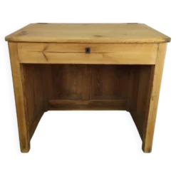 Comptoir bureau sapin décapé