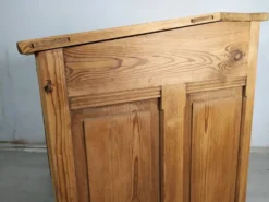 Comptoir bureau sapin décapé