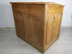 Comptoir bureau sapin décapé