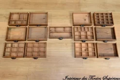 Comptoir d’apothicaire en chêne – 1920