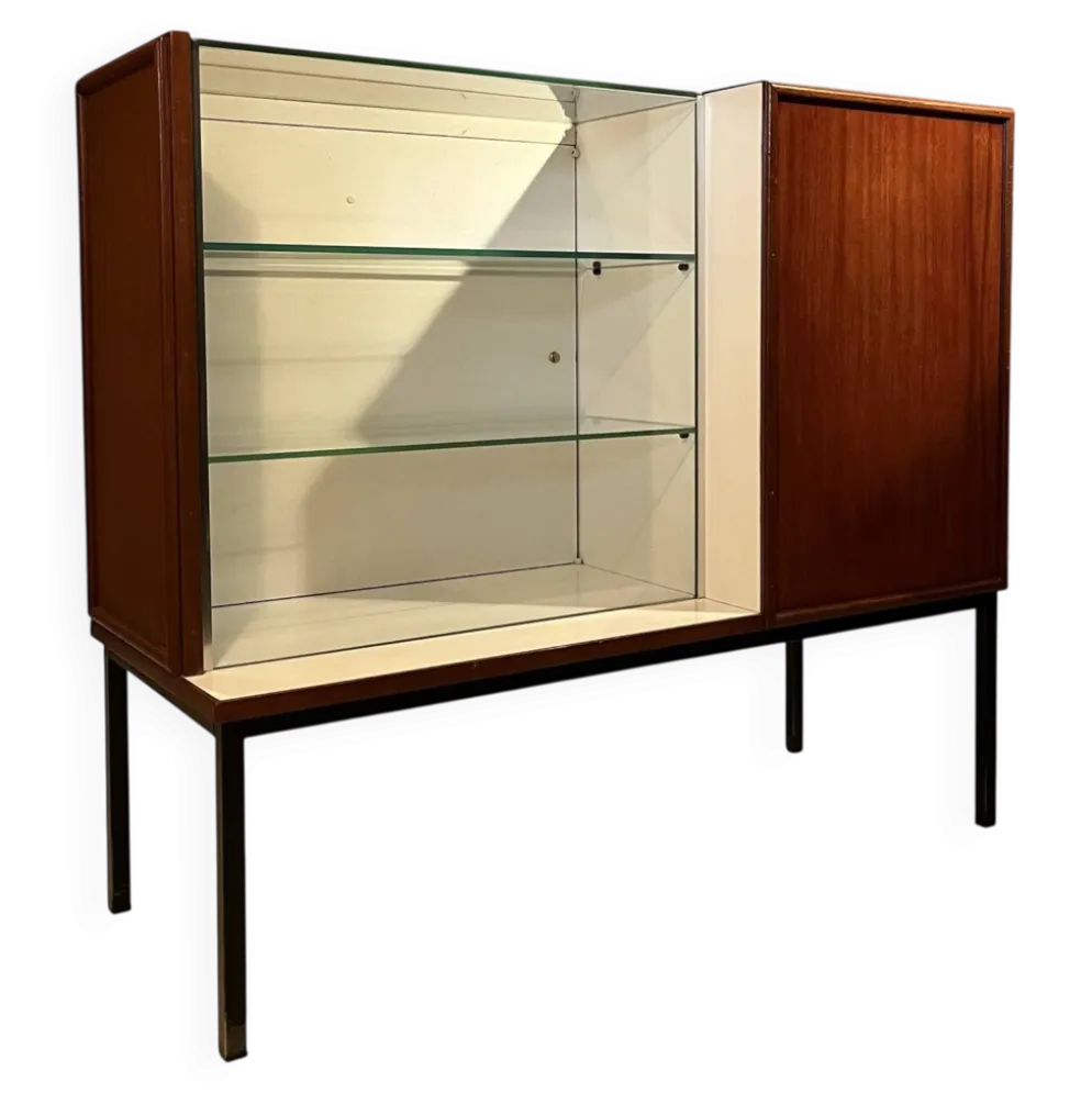 Comptoir de commerce / vitrine des années 60