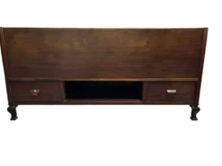 Comptoir de magasin/vitrine/comptoir en bois vintage