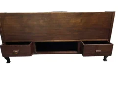 Comptoir de magasin/vitrine/comptoir en bois vintage