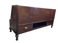 Comptoir de magasin/vitrine/comptoir en bois vintage