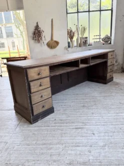 Comptoir de métier chêne 250 cm XL 1950