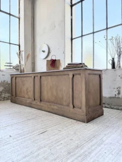 Comptoir de métier chêne 250 cm XL 1950