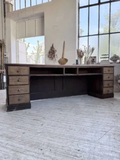 Comptoir de métier chêne 250 cm XL 1950