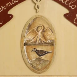 Comptoir de pharmacie ancien en noyer laqué, Italie, fin XIXe siècle