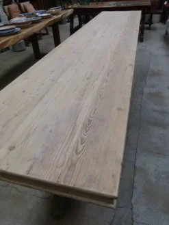 Comptoir en bois et fonte, XIXème s.
