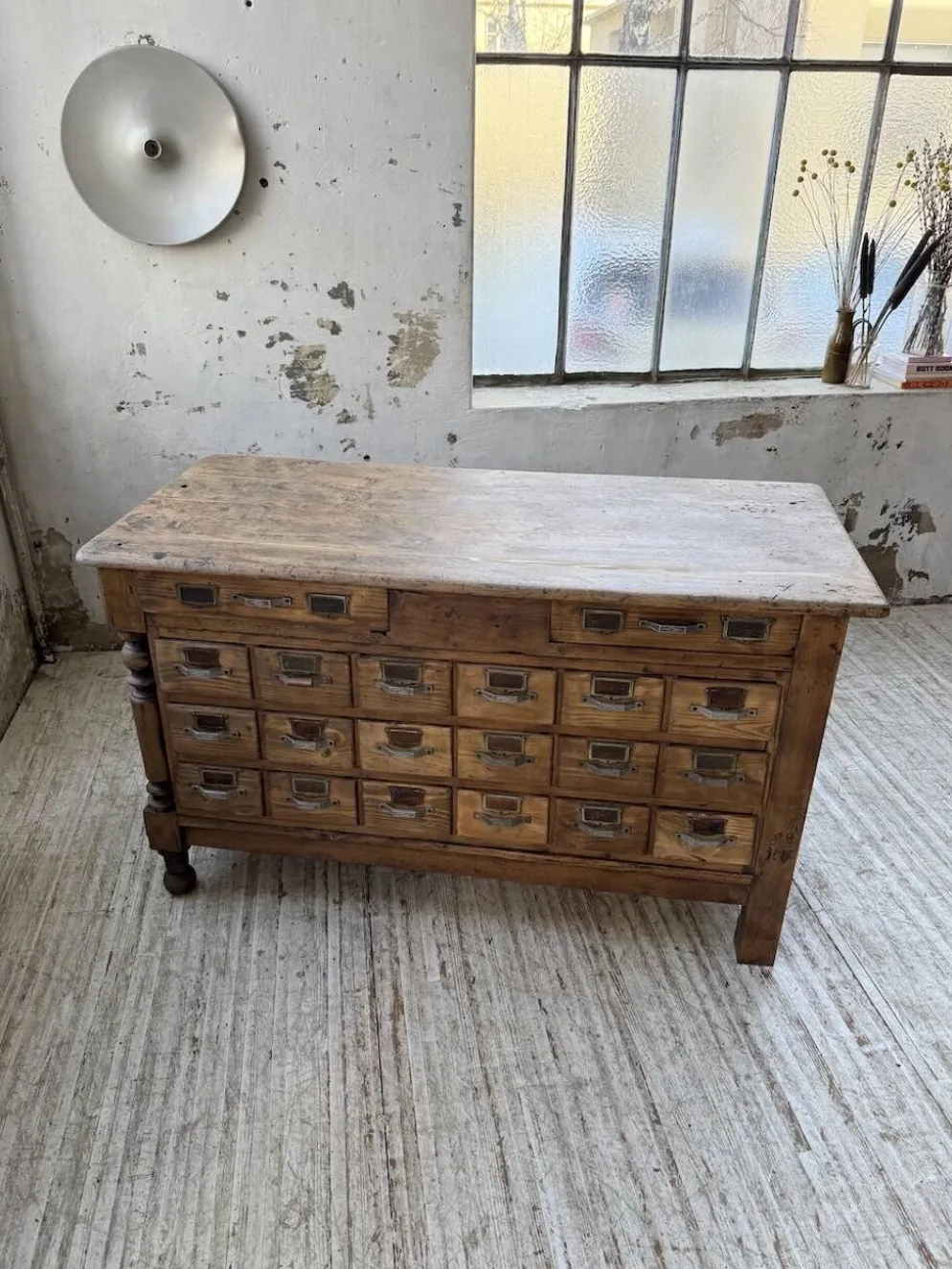 Comptoir, îlot central, meuble de métier multi-tiroirs