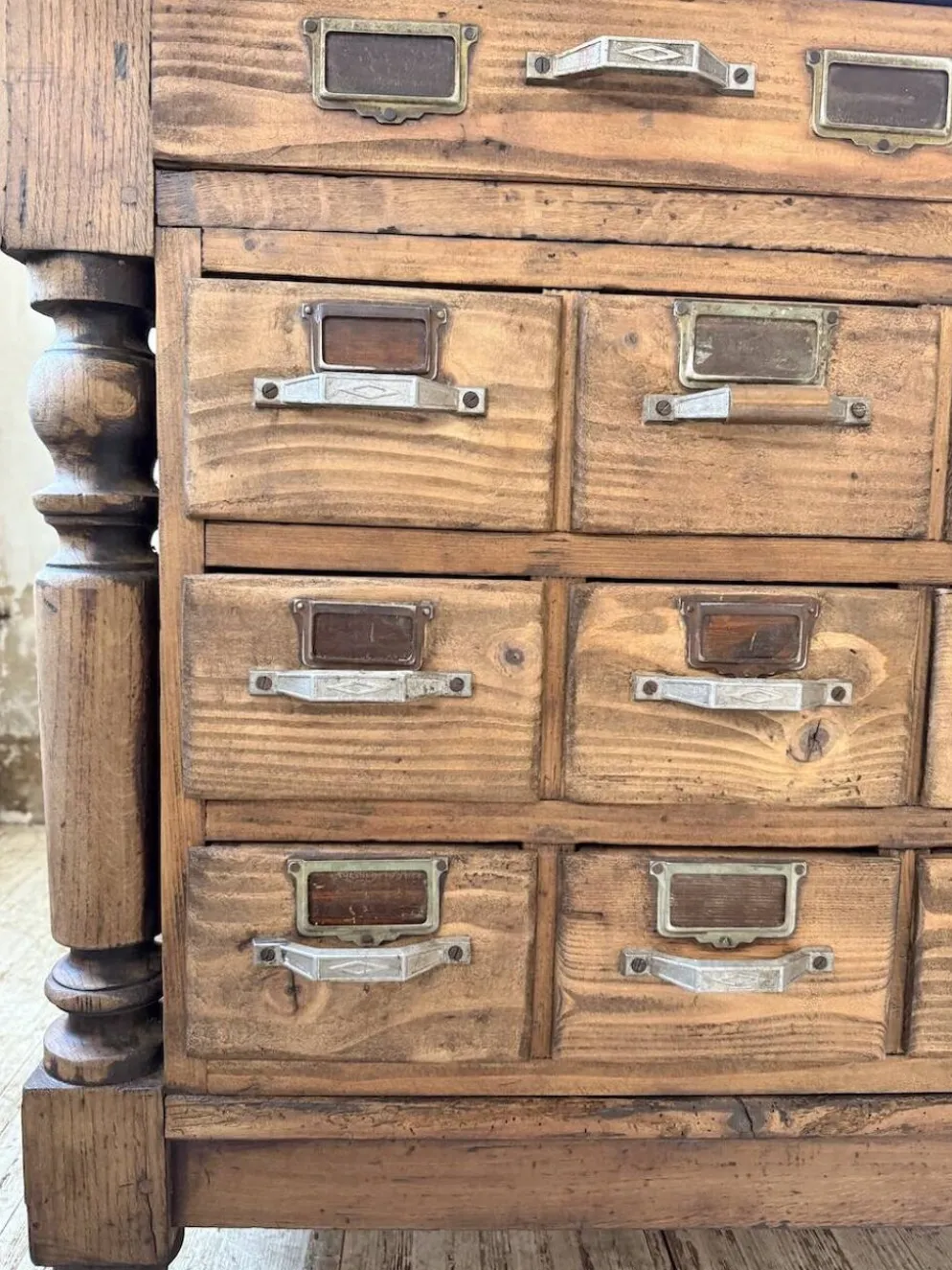 Comptoir, îlot central, meuble de métier multi-tiroirs