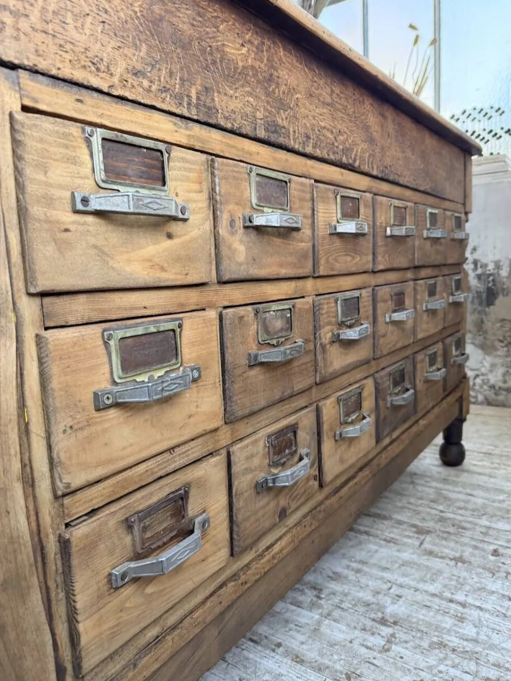 Comptoir, îlot central, meuble de métier multi-tiroirs