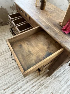 Comptoir, îlot central, meuble de métier multi-tiroirs