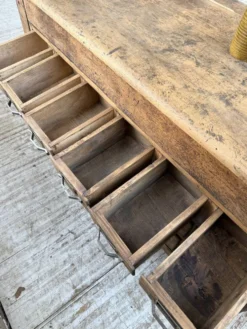 Comptoir, îlot central, meuble de métier multi-tiroirs
