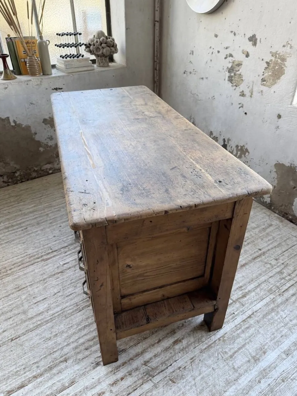 Comptoir, îlot central, meuble de métier multi-tiroirs
