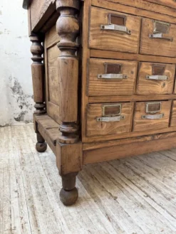 Comptoir, îlot central, meuble de métier multi-tiroirs